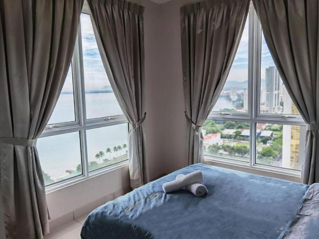 Summerset 8Pax 3Br Luxury Seaview Suite Room Georgetown Luaran gambar